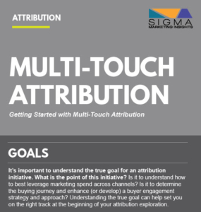 Multi-Touch Attribution